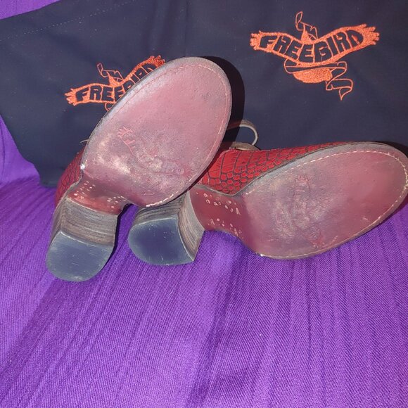 Freebird Randi Red Croco - Picture 8 of 8